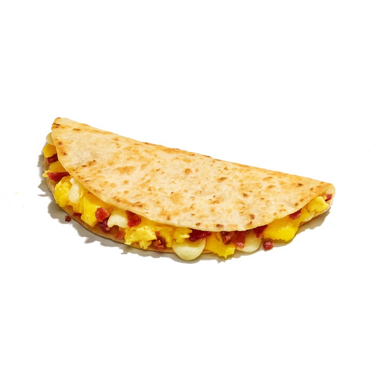Product photo for Bacon, Egg & Cheese Quesadilla