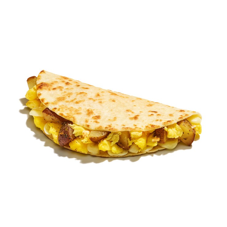 Product photo for Potato, Egg & Cheese Quesadilla