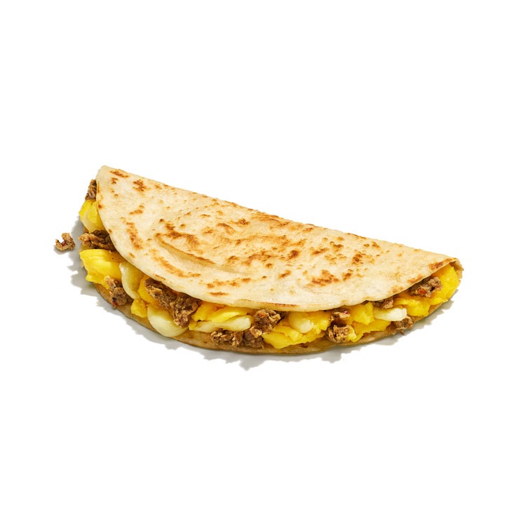Product photo for Sausage, Egg & Cheese Quesadilla