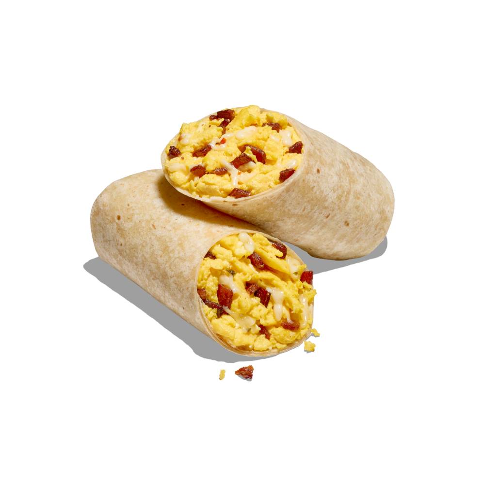 Product photo for Bacon, Egg & Cheese Burrito